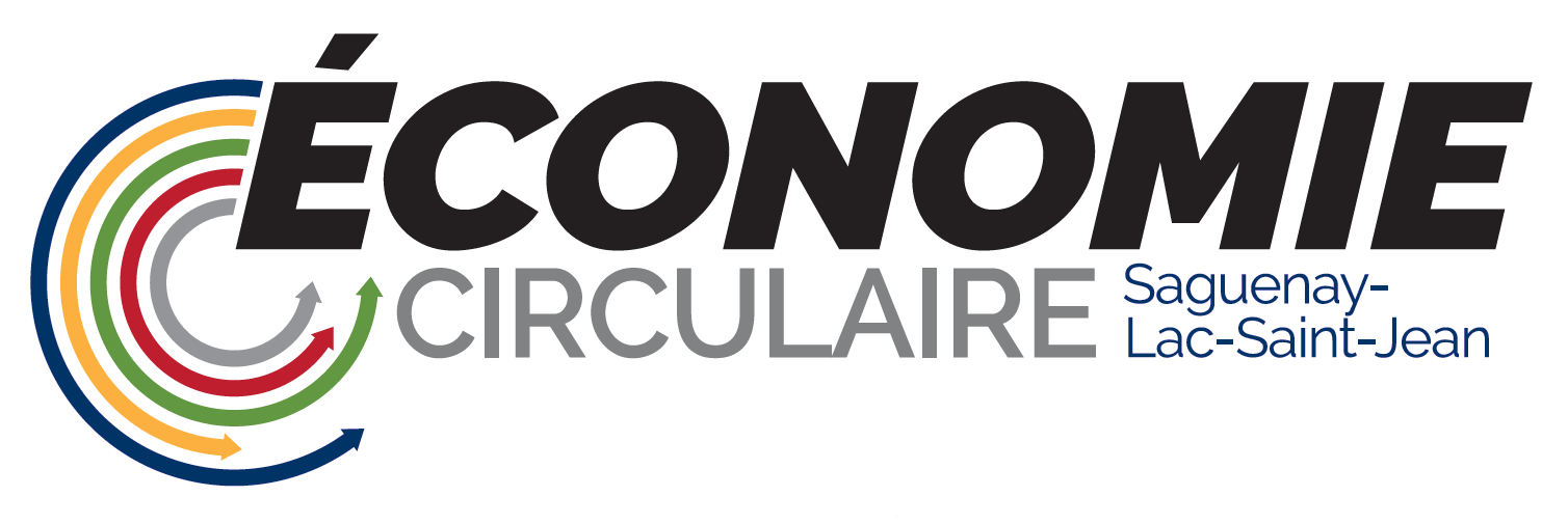 Logo Economie circulaire Saguenay Lac St Jean